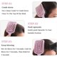 thumbnail image 4 of Pack of 2 Detangle Hair Brush,Easy Detangling Vented Hair Styling Comb Salon for Long Thick Curly Straight Dry Wet Hair, 4 of 4