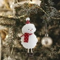 thumbnail image 3 of Plush Angel Doll Adorable Lightweight Fabric Exquisite Christmas Tree Hanging Decoration For Holidayyuanxi, 3 of 3