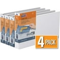 thumbnail image 1 of QuickFit Heavy Duty Round Ring Legal Landscape Spreadsheet View Binder, 4 Pack, 1.5", 1 of 3