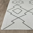 thumbnail image 6 of Loomaknoti Breyleigh Culton 4' x 6' Ivory Geometric Indoor/Outdoor Area Rug, 6 of 7