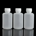 thumbnail image 2 of Bezall 50Pcs 60ml 2oz PE Plastic Empty Small Mouth Graduated Lab Chemical Container Reagent Bottle Sample Sealing Liquid Medicine Bottles, 2 of 4