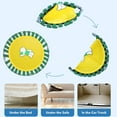 thumbnail image 2 of Ealing Trampoline for Kids, 38 Inch Trampoline Fitness Exercise Indoor Outdoor Mini - Safety Jumping Pad & Foldable (Yellow), 2 of 8