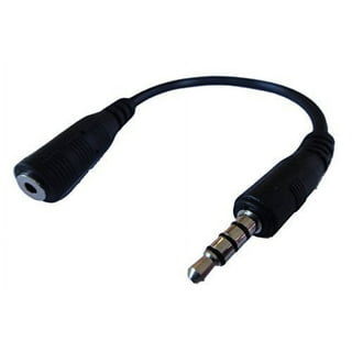 AMZER 6.35mm Male to 2 RCA Stereo Headphone Jack Adapter