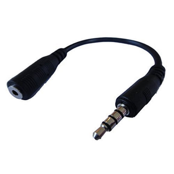 ienza 2.5 mm Female to 3.5 mm Male 4 Poles Jack Stereo Adapter for Latest Smartphones, Tablets, PCs, Laptops (Please Carefully Read Product Guarantee & Compatibility Information Before Buying)