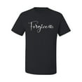 thumbnail image 2 of Inspiring Christian Quote Forgive Inspirational/Christian Men's Graphic T-Shirt, Black, 5XL, 2 of 3