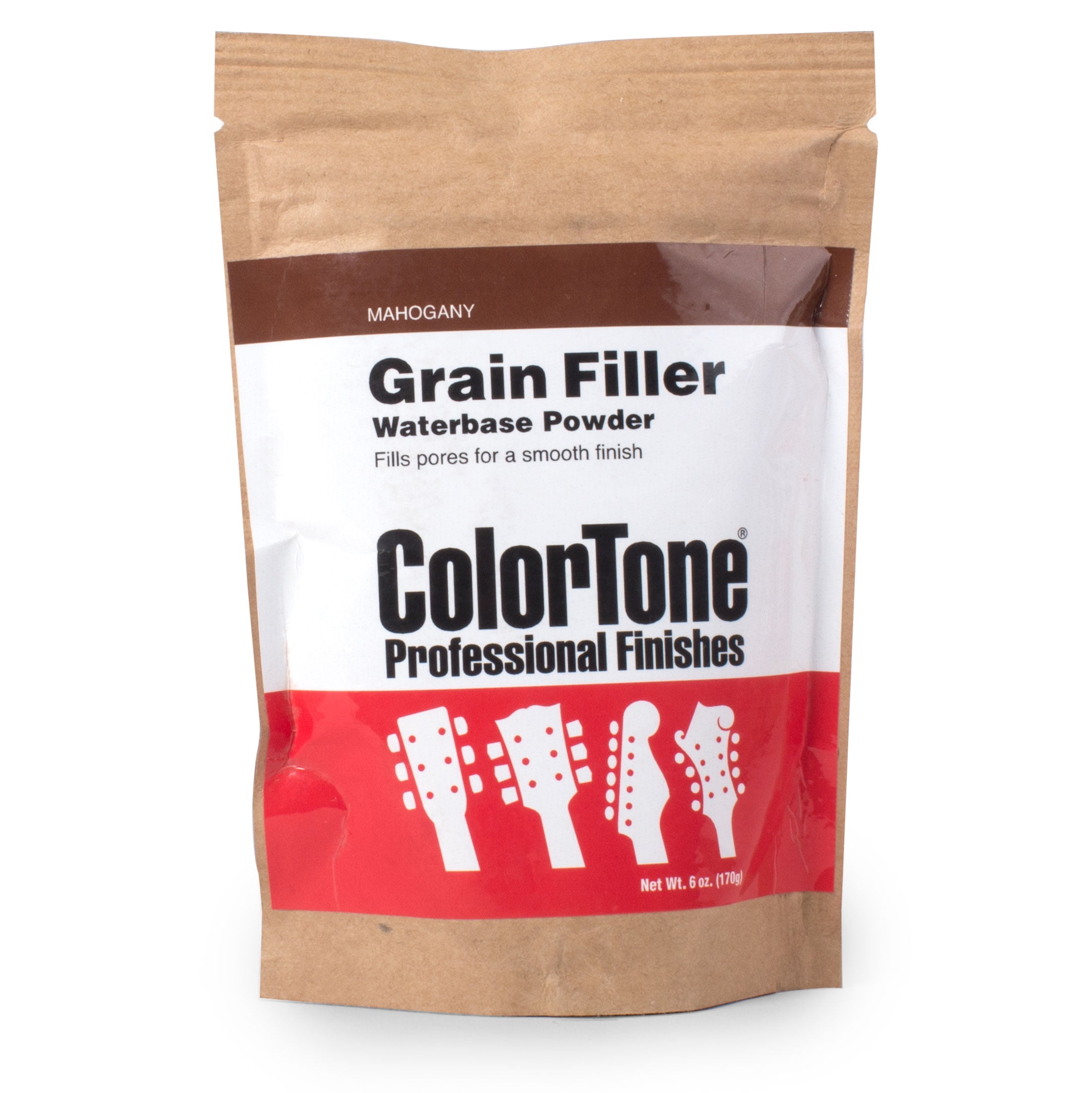 ColorTone Powdered Grain Filler, Mahogany