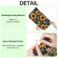 thumbnail image 4 of Sunflower Print Kitchen Drying Mat, Microfiber Rack Pad 18x24 Inch, Foldable and Absorbent Floral Dish Mat for Sink Area, 4 of 5