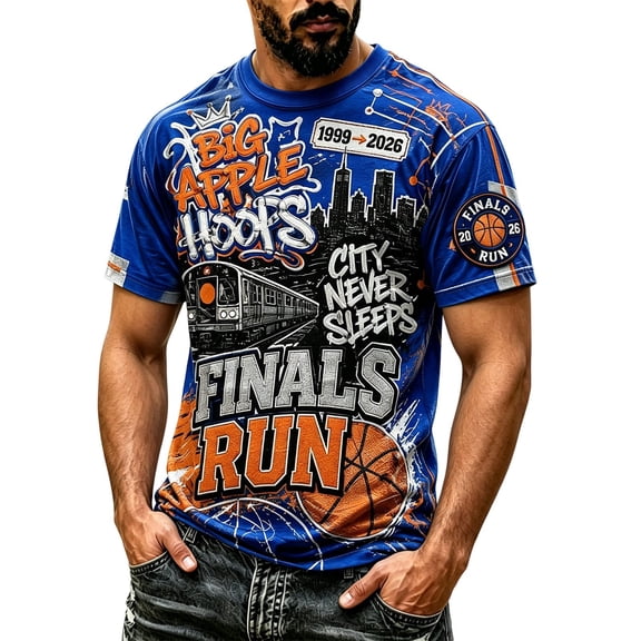 SJLDQY New York Basketball T-Shirt For Men Short Sleeve Workout T-Shirts For Men Casual Crew Neck Graphic Y2K Soft Athletic Tops