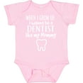 thumbnail image 3 of Inktastic Future Dentist Like Mommy Boys or Girls Baby Bodysuit, 3 of 5