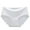 White, variant on frariair Seamless Underwear for Women Solid Color Cotton Crotch Breathable Ice Silk Thin Mid Waist Shapewear for Women