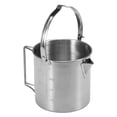 thumbnail image 6 of Aibecy Portable 1L Cooking Pot in Stainless Steel for Backpacking and Camping with Foldable Handle, 6 of 7