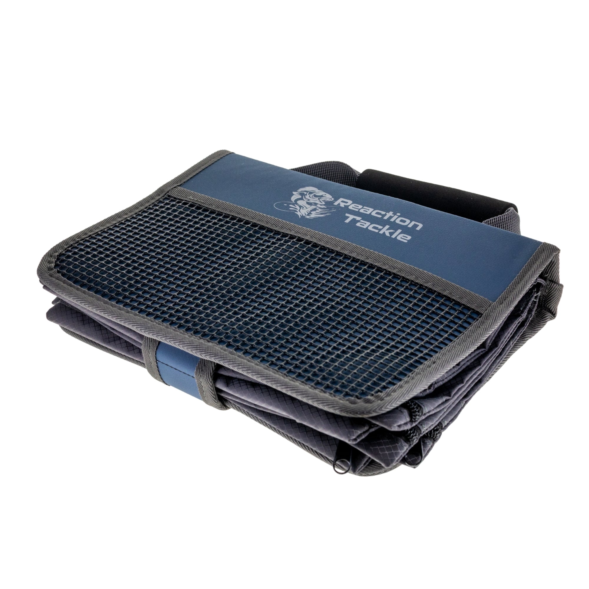 Reaction Tackle Deluxe Speed Binder - Salt Water Resistant Fishing Tackle Binder with 4 Single Pocket Sleeves and 2 Double Pocket Sleeves