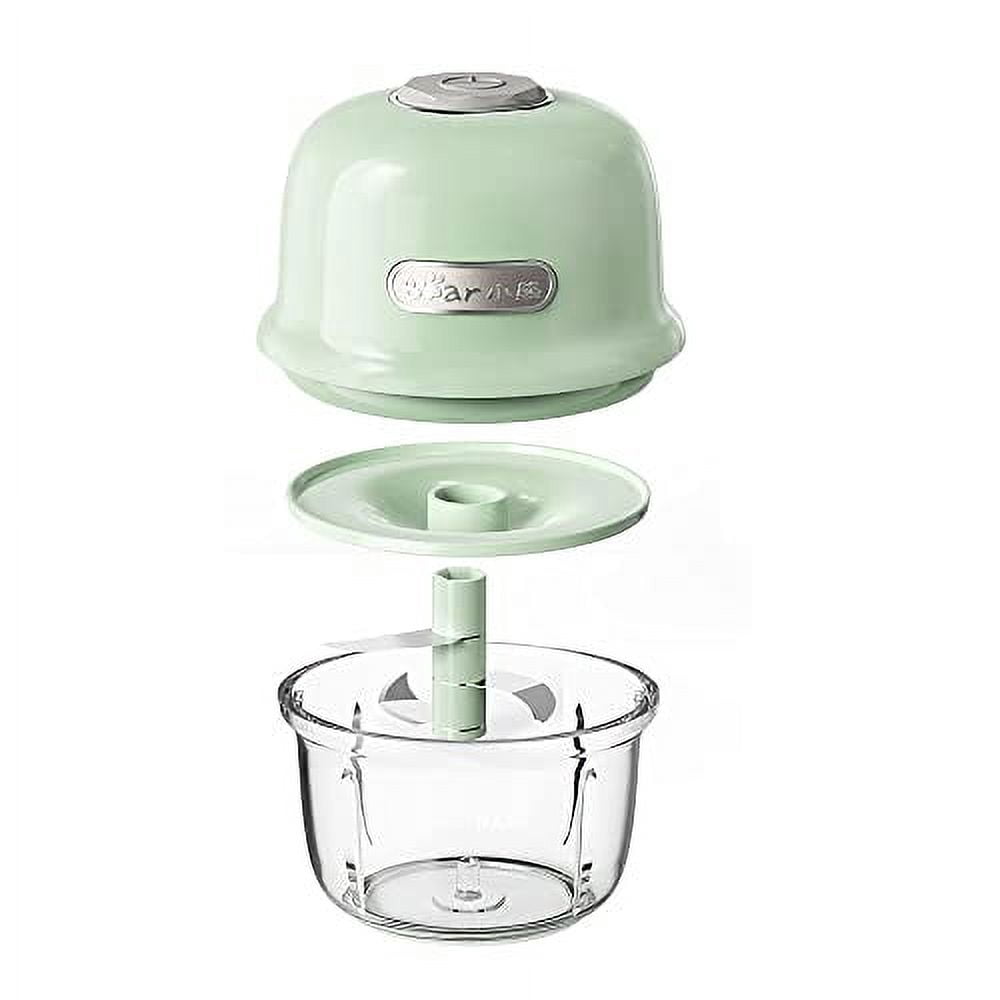 Bear 150ml Electric Garlic Chopper, Mini Food Processor, Onion Shredder, Salad Blender, Rechargeable, Portable, Easy Clean, Health BPA Free, Cordless and Time Saver