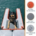 Dog Water Ramp, 60" x 40" Inflatable Dog Float Floating Ramp Ladder for