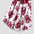 thumbnail image 6 of PatPat Family Matching Color Block Tee and Button Belted Spliced A-Line Dress Sets Girl 2-9T, 6 of 6