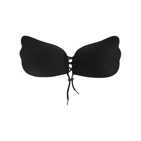 Adhesive Bra Sticky Strapless Bra Invisible Push up Nipple Bra for Women