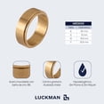 thumbnail image 4 of Anillos Hombre Giratorios, Anillo Anti Ansiedad de Acero Inoxidable Baño de Oro 18k, Xtellar Color dorado, 4 of 4