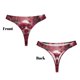thumbnail image 3 of Balery Surreal Pink Headphones Tangas de Algodón para Mujer con Estampado – Ropa Interior Sexy, Transpirable, G-string-X-Small, 3 of 6