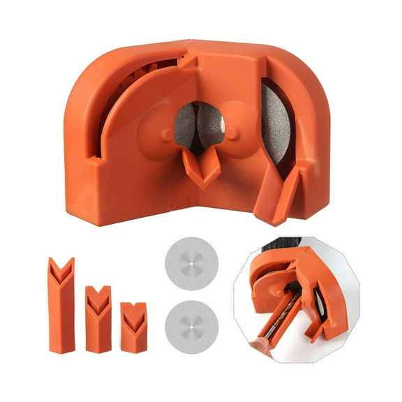 Crazyview Multipurpose Drill Bit Grinding Sharpener, Drill Bit Grinder Sharpener, Electric Drill Bit Sharpener High Hardness Drill Bit Grinding Sharpener Portable Grinding Tool for All Bits W8W0
