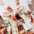 thumbnail image 6 of Seyurigaoka Baby Girls Short Sleeve Romper + Suspender Shorts + Bow Headband, 6 of 10