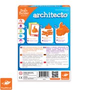 FoxMind Games: Architecto Spatial Logic and Dexterity Game, Smart Fun with Structures, 50 Smart Puzzles to Work Through, 6 Levels of Complexity, Develops STEM Skills, 1+ Players, For Ages 7 and up