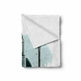 thumbnail image 2 of Seattle Skyline Soft Flannel Fleece Throw Blanket, Cartoon of Downtown of the City of Seattle Sketchy Cityscape Skyscrapers, Cozy Plush for Indoor and Outdoor Use, 60" x 80", Multicolor, by Ambesonne, 2 of 6