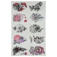 thumbnail image 3 of Flower  Sticker, Safe Eco Friendly Temporary  Sticker Lifelike Delicate Waterproof Sweatproof  For Home Travel For Party Swimming, 3 of 8