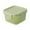 Light Green, variant on Mini Food Storage Container Set - Leakproof Portion Control Bento Box Stackable Microwave Safe Kitchen Organizer Snack Containers(Light Green)