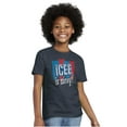 thumbnail image 3 of Official Icee Is Nice Funny Logo Crewneck T Shirts Boy Girl Teen Brisco Brands L, 3 of 6