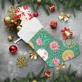 thumbnail image 6 of Coolnut Christmas Stocking Personalized Cactus Large Candy Stocking Hanging Gift Xmas Stockings Decoration 2PCS for Family Holiday Party Ornaments Decor Fireplace, 6 of 7