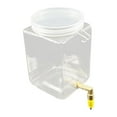 thumbnail image 3 of Automatic Bird Water Dispenser Cage Parrot Quail Transparent Large Capacity Copper for Small Birds Macaw, 3 of 9