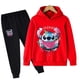 thumbnail image 4 of Conjuntos de ropa para bebés Stitch, trajes para niños de 1 a 16 años, chándales para niños, trajes deportivos de marca para niños, sudaderas con capucha Stich, camisetas y pantalones, conjunto de 2 p, 4 of 5