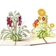 thumbnail image 1 of Paquete de 4 tarjetas de felicitación emergentes con flores de narciso, cumpleaños, Navidad, aniversario, tarjeta de agradecimiento para madre, amiga, hermana, esposa, gif cortado con láser, 1 of 5