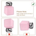 thumbnail image 4 of Uxcell 2 Pcs Alcohol Liquid Press Pumping Dispenser 100ML Nail Polish Remover Empty Bottle Pink, 4 of 5