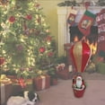 thumbnail image 2 of 3.6 ft. H Christmas Windmax Collapsible Santa Hot Air Balloon, 2 of 2