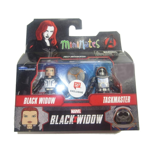 Marvel Black Widow Black Widow & Taskmaster Minimates Action Figure Set