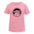 thumbnail image 1 of Playera The Mandalorian Talla EG Manga Corta Estampado Grogu Rosa, 1 of 3
