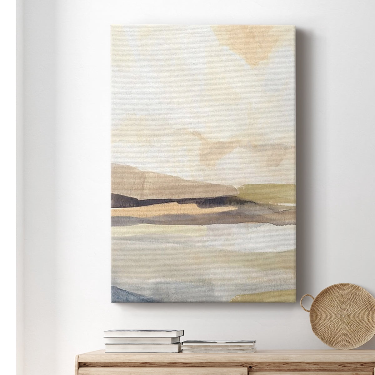 Slate Movement III Premium Gallery Wrapped Canvas - Ready to Hang