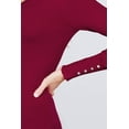 thumbnail image 3 of V-neck Sweater W/rivet Button, 3 of 5
