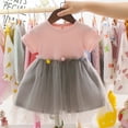 thumbnail image 2 of FRSASU Kids Dress ,Toddler Baby Girls Patchwork Tulle Casual Clothes Princess Dresses, 2 of 9