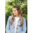 thumbnail image 4 of Motique Accessories 1 Inch Satin Hard Headband (Forest Green), 4 of 5