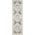 thumbnail image 1 of Hawthorne Collection 8' X 10' Power Loomed Rug in Ivory and Blue, 1 of 10