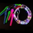 thumbnail image 5 of LED Light Up Jump Rope - Glowing Luminous Skipping Rope Adjustable 99 Inch for Fitness Workout Night Exercise, Random Color 1pc, 5 of 6
