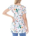 thumbnail image 7 of Bearsland Women's Short Sleeve Maternity T-Shirts Pregnancy Clothes, 7 of 7