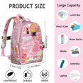 thumbnail image 6 of Trip Backpack Adjustable Padded Straps Chest Buckle Large Capacity Durable Bookbag, 6 of 6