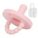 thumbnail image 1 of Chupete portátil de silicona de grado alimenticio para bebé, accesorio para el cuidado del chupete de pezón redondo infantil, color rosa, 1 of 9