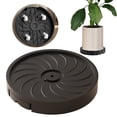 thumbnail image 2 of Pots de Plantes Jardinières avec Roues Cachées Support Roulant Intérieur Extérieur Soucoupe Plateau Rond pour Grands Pots Pot de Fleurs Patio Pots de Fleurs Jardinières Intérieur Extérieur, 2 of 9
