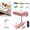 Pink, variant on Under Sheets Cooling Fan, Mattress Cooling Fan for Hot Sleepers, Rechargeable Air System with Remote, 5 Speeds, Adjustable Height, Quiet Under Blanket Airflow for Low and Standard Beds (Green)