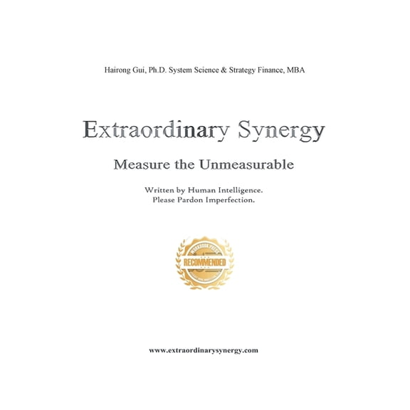 Extraordinary Synergy, (Paperback)