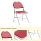 thumbnail image 2 of Juego de 6 Sillas Plegables Tapizadas - Sillones con Asiento Acolchado y Base Metálica Resistente, Patas Antideslizantes, para Interior y Exterior, Sala, Comedor, Jardín o Eventos, 2 of 16